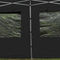 3m x 6m Gala Shade Pro Gazebo Black Sidewalls Gallery image 7